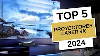 📽️ Los 5 mejores Proyectores Láser 4k de 2024✅ Cine en casa  ENFOQUE ULTRA CORTO [upl. by Allecram80]