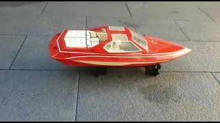 graupner scimitar speed rc boat [upl. by Kcirrek]