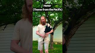 Honor Main Title Theme from the Pacific on the Bagpipes Bagpipe Sheet Music available [upl. by Reis]