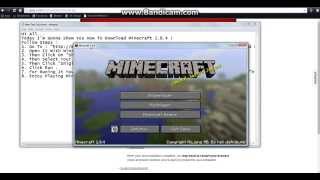 How To Download Minecraft V184 [upl. by Dorsy]