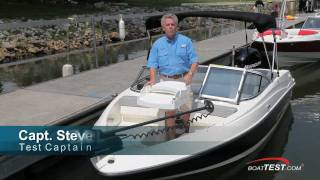 2012 Bayliner 170 OB Video Review [upl. by Ahcatan]