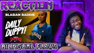 Blasian Baddie  Daily Duppy  GRM Daily REACTION [upl. by Nohsal53]