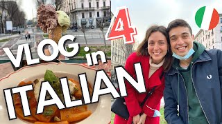 Learn Italian with Vlogs Pasta Gelato and lots of fun itaeng subs [upl. by Lon59]