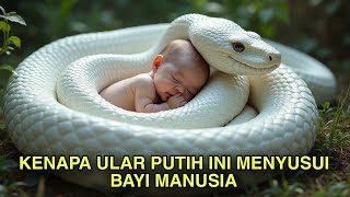 Kenapa Ular Putih Ini Menyusui Dan merawat Bayi Manusia [upl. by Jammal]