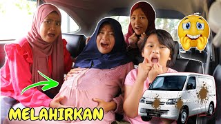 PARAH  IBU HAMIL MELAHIRKAN DI MOBIL VAN BALIK KAMPUNG UPIN IPIN  CHIKAKU CHANNEL [upl. by Itnava208]