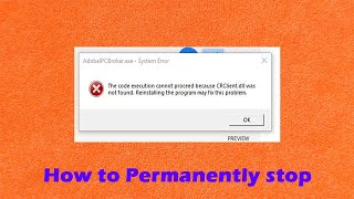 How to Permanently Stop the Adobe IPCBroker Error In 2 Minutes [upl. by Cedell]