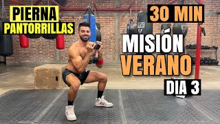 Rutina de Piernas Y Pantorrillas en Casa 30 MIN  Mejora Tu Cuerpo Para El Verano [upl. by Thayne]