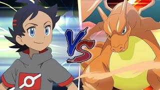 Pokemon Battle Starters Goh Vs Fire Starters [upl. by Slayton]