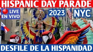 Hispanic Day Parade NYC 2023 🌐 Desfile de la Hispanidad de NY 2023 [upl. by Ilbert654]