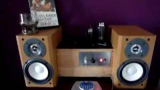 valve amplifier PL33 6J7GMOV [upl. by Ahsekim]