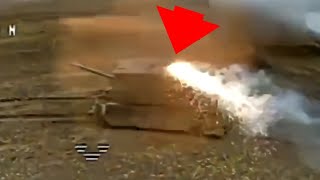 Thermite Grenade Burn Through Cope Cage And Destroy T72B3 Tank [upl. by Etteroma196]