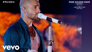 Maluma  Hawái Live From Michelob ULTRA Pure Golden Hour Sessions [upl. by Carmella]