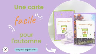 Carte simple à la boisson dautomne [upl. by Ellierim]