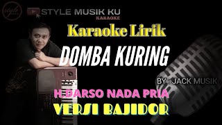 DOMBA KURING KARAOKE BAJIDOR NADA PRIA  HDARSO [upl. by Maon439]