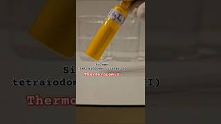 A thermochromic compound experiment chemistry science educational [upl. by Adorne]