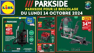 Catalogue Lidl Parkside du 14 octobre 2024 ✅ Découvrez les outils de bricolage [upl. by Cotsen897]