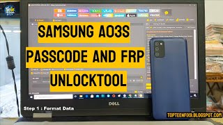 Samsung A03S FRP UnlockTool ahmeefood [upl. by Htenay]