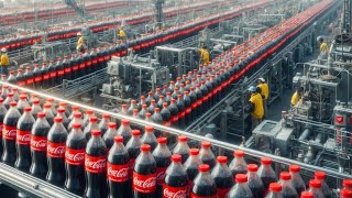 How CocaCola Is Made In Factory  CocaCola Factory Process [upl. by Rodl542]