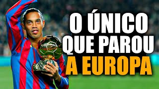 COMO RONALDINHO GAÚCHO FEZ O MUNDO PARAR QUANDO JOGAVA NO BARCELONA  PARTE 2 [upl. by Chaddy399]