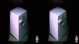 Stereoscopic Projection MappingSide by Side [upl. by Eatnhoj]