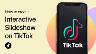 How To Make an Interactive Photo Slideshow on TikTok  Tutorial [upl. by Bent]