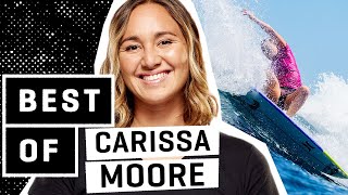 THE BEST OF CARISSA MOORE This is Why She Won Four World Titles  WSL Highlights [upl. by Rochester264]