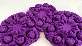 Very Satisfying and Relaxing Kinetic Sand Crunchy Sand drop and squish  40 [upl. by Isnyl517]