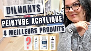 Diluant Peinture Acrylique 4 Produits Incroyables Pour Peindre De Magnifiques Tableaux [upl. by Alihs]