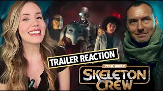 Skeleton Crew Trailer Reaction [upl. by Hanah]