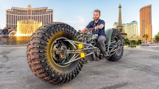 Monster Chopper Hits the Streets of Las Vegas [upl. by Ailasor]