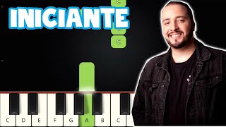 Ousado Amor  Isaias Saad  Piano e Teclado Iniciante  Nível Fácil [upl. by Shinberg]