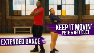 Extended Dance  Keep It Movin  Pete and Jett Duet  The Next Step Season 9 [upl. by Yerac]