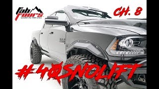 20162018 Dodge Ram  Fab Fours Open Fender System  Fender Flare [upl. by Afra]