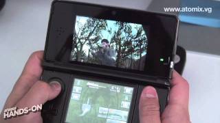 HandsOn en video Metal Gear Solid Snake Eater 3D [upl. by Valsimot]