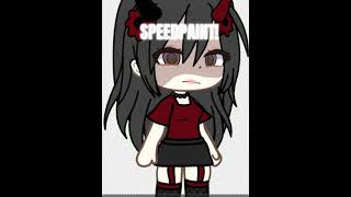 🎨 speedpaint for 700  🧑‍🎨 shorts red gacha edit [upl. by Dleifniw]