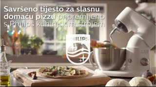 Philips Kuhinjski Stroj  Kako napraviti savršeno tijesto za Pizzu [upl. by Oberon]