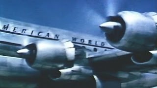 Pan American Boeing 377 Stratocruiser Promo Film  1950 [upl. by Ethe]