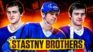 The Unbelievable Power of the Stastny Brothers in the NHL [upl. by Nodearb]