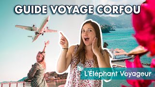 TOUT SAVOIR SUR CORFOU GRÈCE  Guide voyage 2023 se déplacer itinéraire où dormir etc [upl. by Tecil]