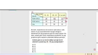 ALES 20243 SAYISAL AKADEMİK PERSONEL VE LİSANSÜSTÜ EĞİTİM GİRİŞ SINAV ÇÖZÜMLERİ SORU 40 171124 [upl. by Aserehs]