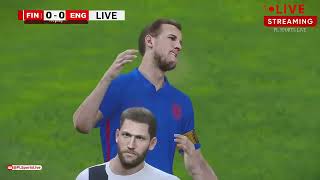 Finland vs England  UEFA Nations League 2024  eFOOTBALL PES21 Gameplay PLSL 689 [upl. by Malliw]