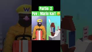 Mario kart Partie 2 🤣🤣 humour satisfying repost [upl. by Dierolf]