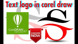 logo design in corel draw tutoria lalphabetical logo design in corel draw creative logo design [upl. by Adnahsor]