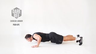 Exercise Library PushUps [upl. by Kcin]