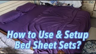 Sonoro Kate Soft Microfiber Bed Sheet Set Review Worth it [upl. by Brennen]