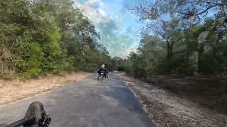 Recumbents Trikes on Gulf Oak Ridge Trail AL [upl. by Asillim466]