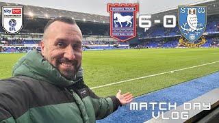 IPSWICH THRASH WEDNESDAY TO GO SECOND Ipswich Town 60 Sheffield Wednesday [upl. by Yelsnia]