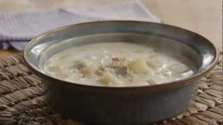 How to Make New England Clam Chowder  Allrecipescom [upl. by Rma]