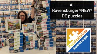 Ravensburger NEW 2024 Releases from Germany JulyAugust puzzles  puzzlesbyLiza [upl. by Giusto]