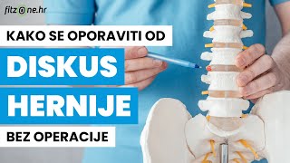 DISKUS HERNIJA PROTRUZIJA  kako je se riješiti BEZ OPERACIJE [upl. by Essex424]